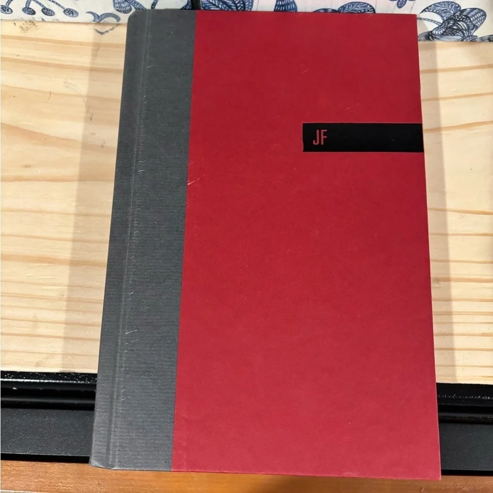 Jon Fasman The Unpossessed City: A Novel Red and Gray Hardcover Book